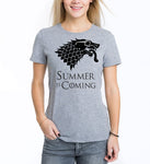 Funny Summer is coming T shirt-men woman T shirts-DiamondsKT