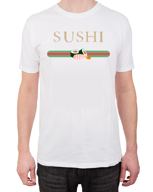 Sushi T shirt-men woman T shirts-DiamondsKT