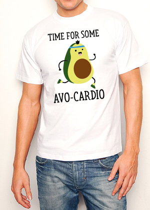 Time for some AVO cardio T shirt-men woman T shirts-DiamondsKT