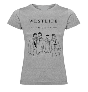 Westlife The Twenty Tour T shirt-men woman T shirts-DiamondsKT