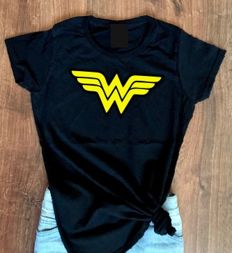 Wonder Woman Girl Kids Baby cotton t shirt-Kids T shirts-DiamondsKT